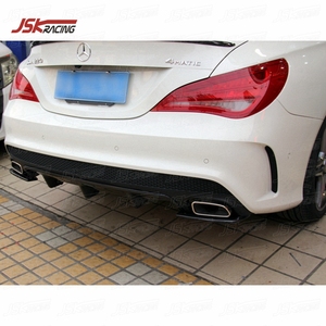 REVOZPORT סגנון סיבי פחמן אחורי פגוש מפזר עבור 2013-2015 מרצדס בנץ CLA-CLASS W117 <span class=keywords><strong>AMG</strong></span> CLA250 <span class=keywords><strong>CLA45</strong></span>