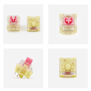 TTC金色粉色V2机械键盘开关，带37GF触摸压力软 - Product Image 4
