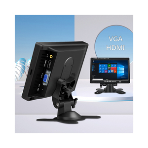 HD-MI VGA AV Input Mini LCD Desktop <strong>Computer</strong> <strong>Monitor</strong> <strong>with</strong> HD Display and <strong>Built</strong>-<strong>in</strong> Speaker Price - Product Image 1