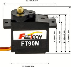 Küçük Servo Motor mikro 6V 2.3Kg Metal dişli çekirdek Motor dijital Servo kiti Arduino ahududu araba için öğrenme kiti