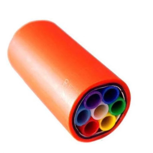 Underground Fiber Cable <strong>HDPE</strong> Microduct 2 Ways 14/10 mm With PE Sheath <strong>1.2mm</strong> for Telecom Cable Blowing Project - Product Image 1