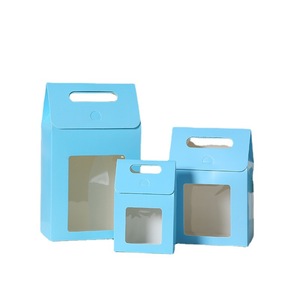 批发带图案标志的纯色印刷可定制设计纸袋 - Product Image 5