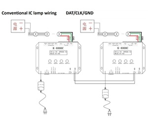 4096 пикселей DC5-24V SD карты K-4000C DMX APA102 GS8208 WS2815 SK6812 WS2812B пикселей RGB LED контроллер обновленная версия T-4000 - Product Image 4