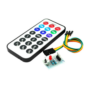 Set 3 pezzi, modulo telecomando a infrarossi a chip singolo + ricevitore HX1838 + telecomando a infrarossi con codifica - Product Image 2