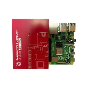 Ahududu Pi 4 4GB Ram dört çekirdekli Cortex-A72 (kol v8) 64-bit SoC ahududu Pi 4 bilgisayar