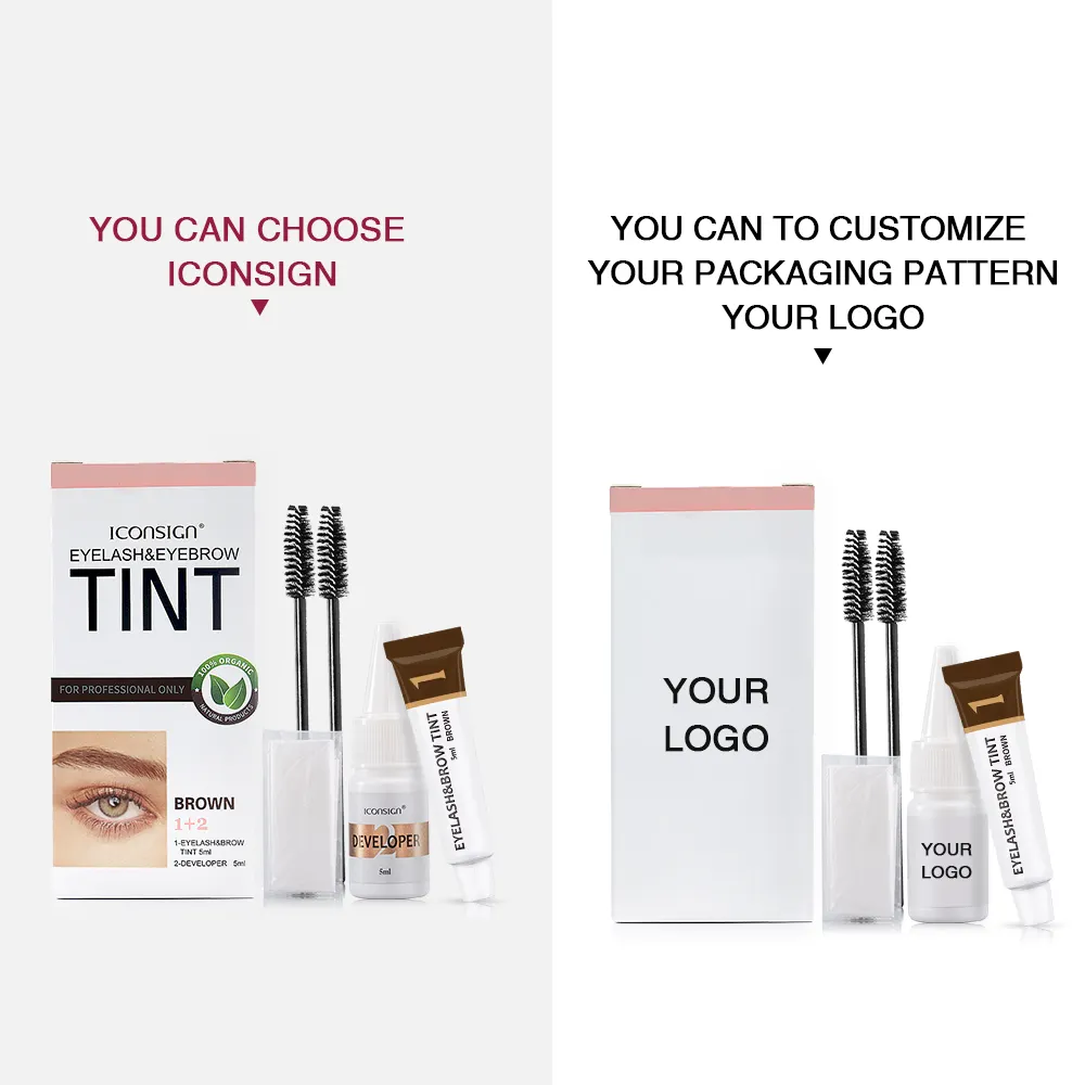 Iconsign Lash Lift En Tint Kit Professionele Keratine Koreaanse Wimpers Tillen Perming Set Wimper Wenkbrauw Kleurtint Kits