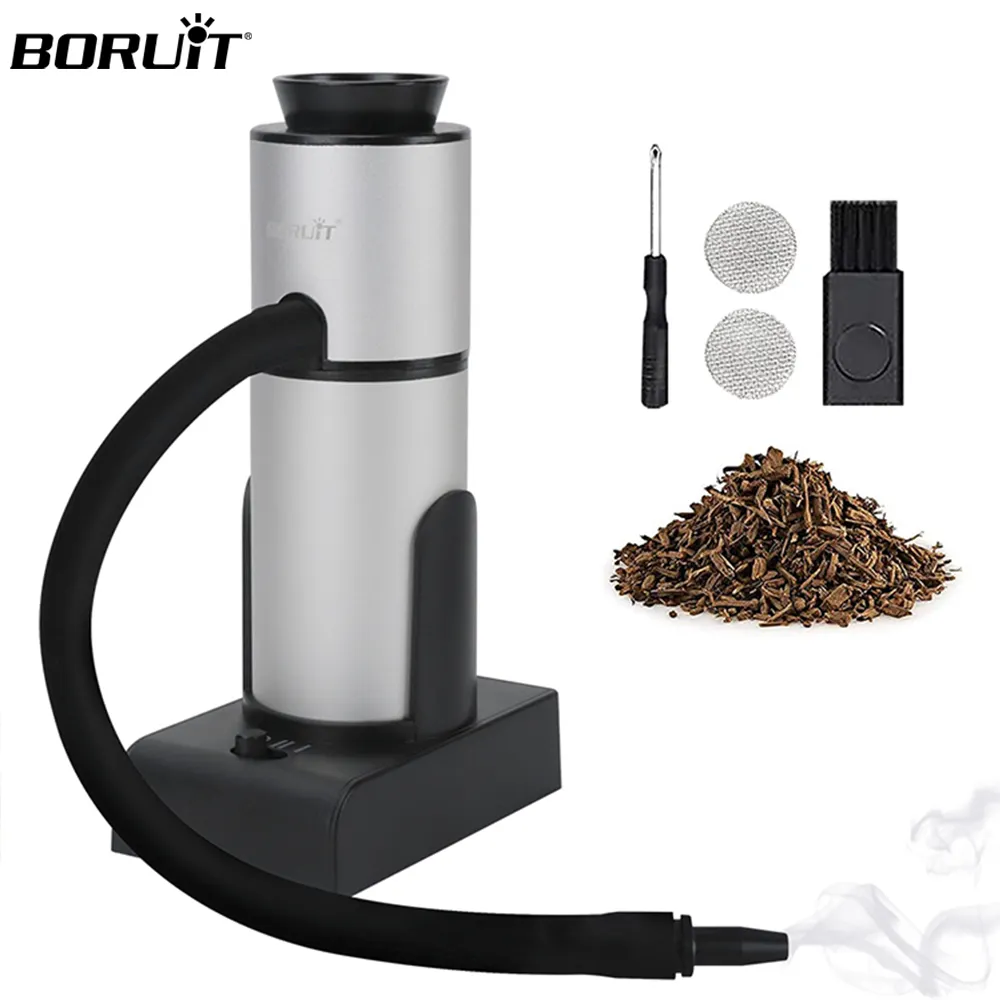 Boruit-pistola eléctrica de humo ajustable, para infusiones de comida, sabor, pistola de cóctel, para verduras, postres