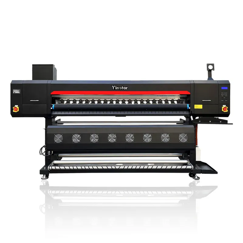 Henan Yindu stable direct sur tissu imprimante à sublimation traceur tricot tissu textile machines machine d'impression avec tension d'air