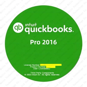Intuit QuickBooks Pro 2016 Versión de escritorio de EE. UU. Para Win Descarga oficial Software de contabilidad financiera de por vida Entrega por correo electrónico