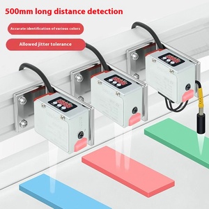 Sensor de código de color remoto Etiqueta de detección de alta precisión Posicionamiento y corrección Interruptor fotoeléctrico Sensor de reconocimiento de color - Product Image 2