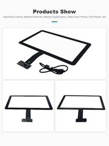 OEM ODM定制业务应用触摸屏面板各种尺寸形状PCAP玻璃电容式USB/RS232 I2C接口 - Product Image 6