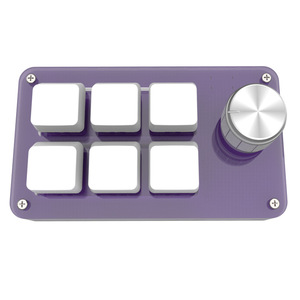 Type-C Mini <strong>Keyboard</strong> Programmable 6 <strong>Keys</strong> 1 Knob Programming Mechanical <strong>Keyboard</strong> Hot Swap Support for Windows - Product Image 2