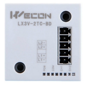 WECON BD Module: LX3V-2TC2DAI-BD 2 * Thermal Resistance <strong>Input</strong> 2 * <strong>Analog</strong> <strong>Output</strong> (4~20mA). New Brand and Original in Stock - Product Image 2