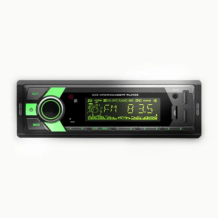 Hisound 1 din dual usb bt rohs caricabatteria da auto kit per auto lettore mp3 vivavoce wireless fm car audio