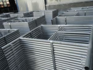 Commercio all'ingrosso cina cassaforma materiali da costruzione facile installare ponteggio telaio in metallo piattaforma Mobile ponteggio per la costruzione - Product Image 3