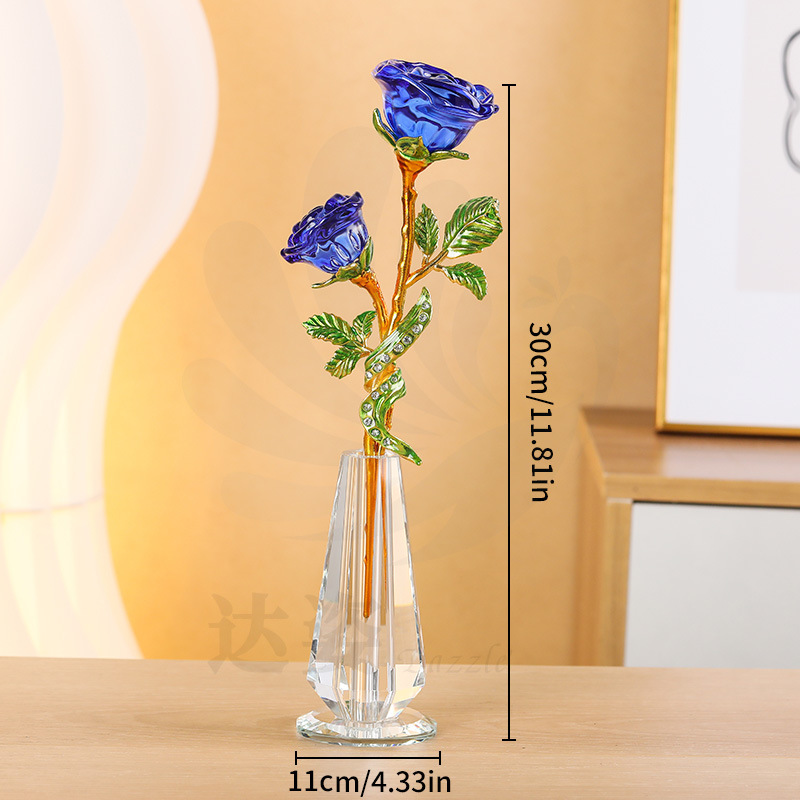 New 2 premium blue roses