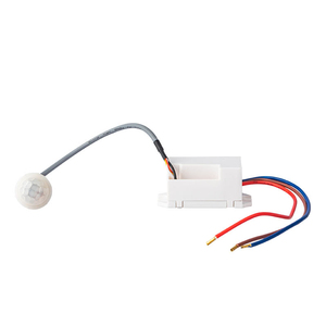 Mini interruptor de sensor de movimiento PIR, sensor automático infrarrojo para luz y lámpara, modelo