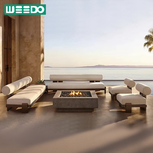 Nhà Máy Nóng Bán Hiện Đại Hợp Kim Nhôm Vườn Sofa Set Cho Căn Hộ Khách Sạn Hàng Hiên Trang Trại Công Viên Bền - Product Image 1