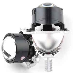 2.5インチ車Bi LEDプロジェクターヘッドライトレンズ自動ライトシステム補助LEDプロジェクターレンズ高出力Bi LEDレンズ - Product Image 1