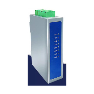 4チャンネルModbus-RTUからProfinetゲートウェイRS485からPNイーサネットTCPプロトコルへ-プログラミングなしのコンバーターHJ6304 - Product Image 1