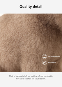 Özel gerçekçi Capybara peluş oyuncak Faux kürk el yapımı kemirgen dekor unhome gerçekçi hayvan modeli ev veya hediye için - Product Image 6