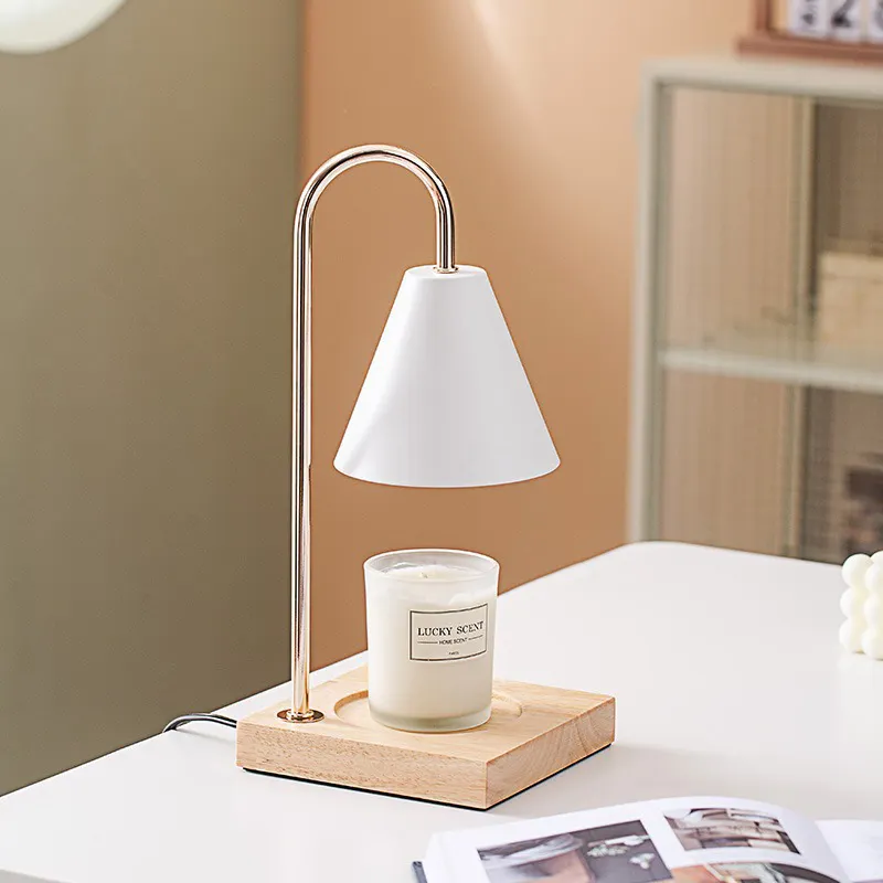 Brûleur d'encens à cire fondante européenne créative veilleuse chauffe-bougie lampe lampes de table décor à la maison