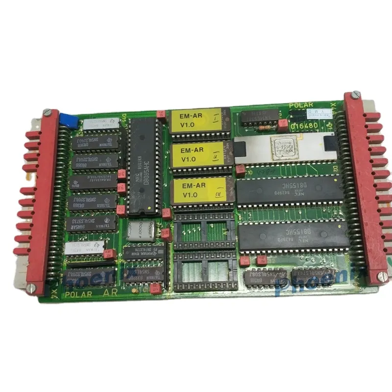 Placa de controle guilhotina original, placa de circuito ar EM-AR hr kk 016480 016180 para polar 92emc 115 /137