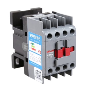 CCC ve CE sertifikaları ile Delixi CJX2 serisi elektrik kontaktörü 220V AC elektrik anahtarı
