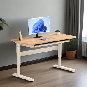 Modern <strong>Style</strong> Commercial Office Furniture <strong>Simple</strong> Height Adjustable <strong>Computer</strong> Desk with Handle for Writing