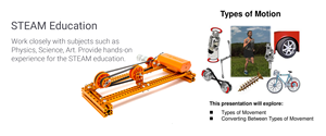 Nuovo Design WeeeMake 9 in 1 Science Kit ingegneria meccanica educativo Robot Kit Smart DIY braccio scienza giocattolo per bambini