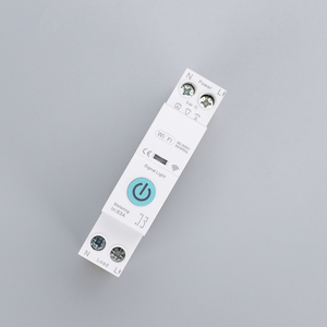 Customizable 1P Blue TUYA WIFI Smart MCB 63A Miniature Circuit <strong>Breaker</strong> With Metering Mobile Remote Control Timer Switch - Product Image 4