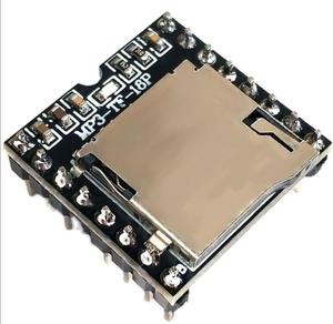 Modulo Mini lettore MP3 scheda scheda audio modulo vocale per Arduino GM modulo di alimentazione - Product Image 2
