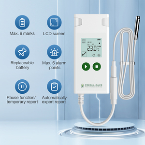 Atlas Log-TH Registrador de datos de temperatura USB de uso múltiple con sonda de temperatura y humedad