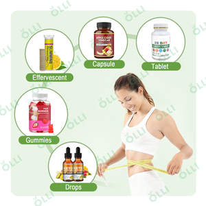 Olli danh sách mới giảm béo Gummies chất béo Burner Gummies keto APPLE CIDER giấm viên nang keto thả chất lỏng 28 ngày phẳng bụng máy tính bảng - Product Image 1