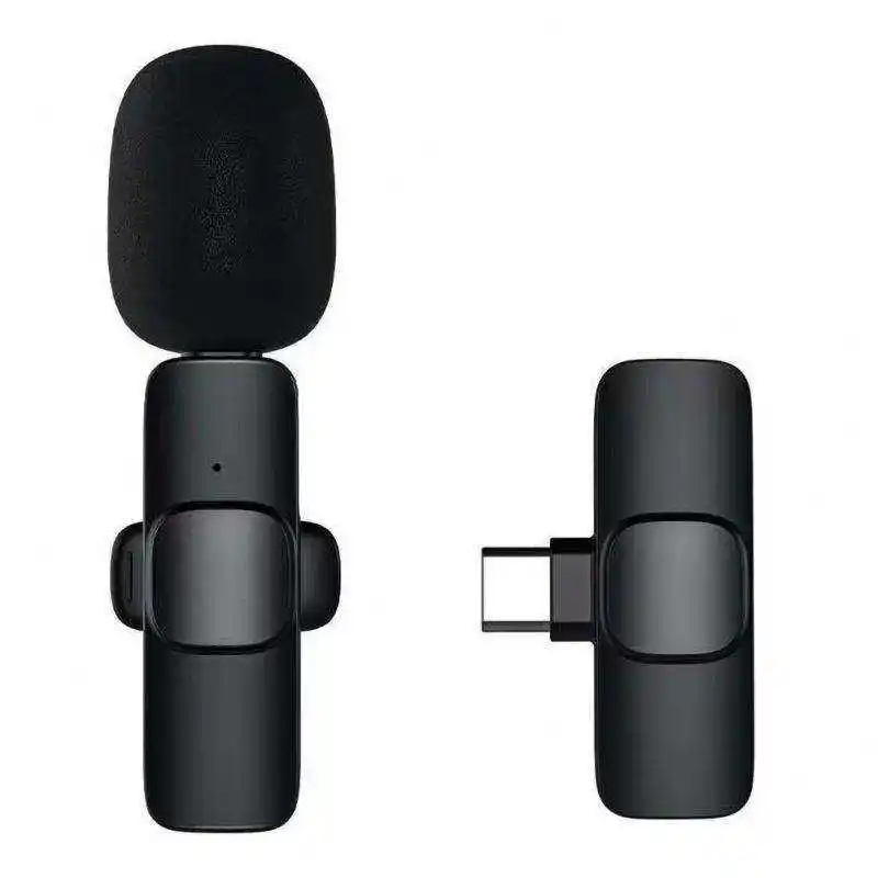 Diskon besar 2023 Headset mikrofon dengan kualitas baik Mini mikrofon dengan lampu LED