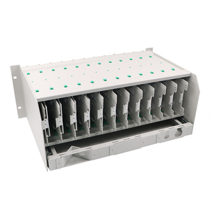FCST03601 19&quot; Rack Mounting 3U 4U Subrack 144 Port 288 Core Plug In Eurocard <strong>Modules</strong> Fiber Optic <strong>Patch</strong> <strong>Panel</strong> For Date Center Use - Product Image 3