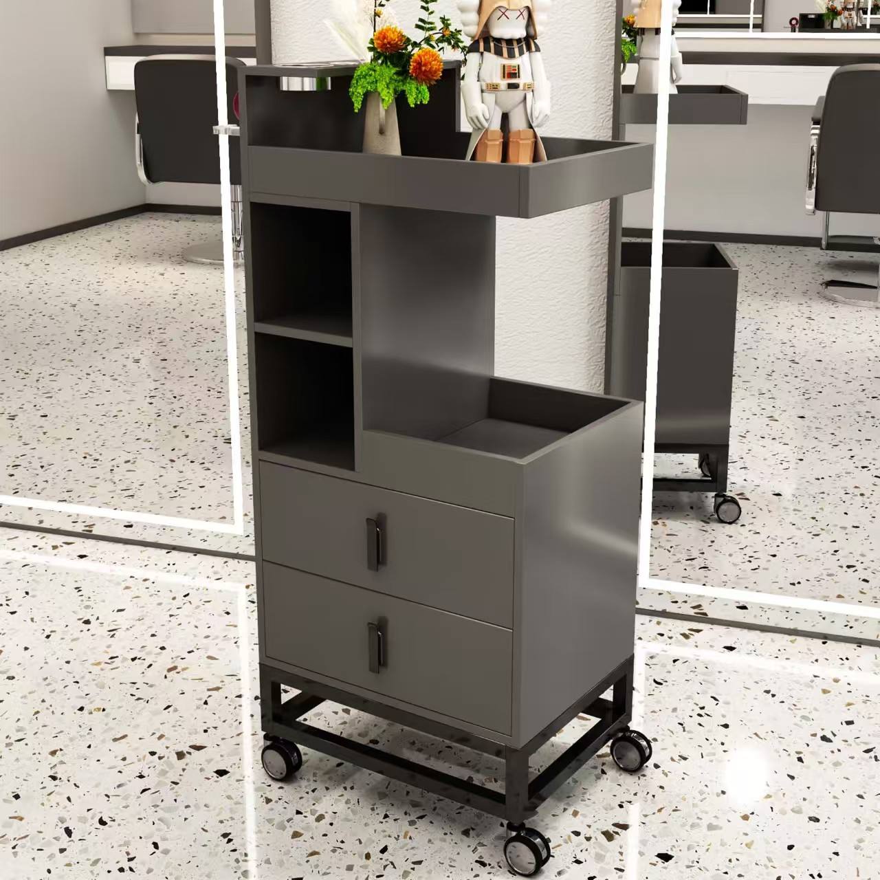 สีเทาเข้ม