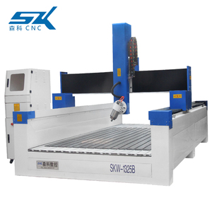 Enrutador CNC de cabezal oscilante giratorio de 4 ejes, máquina de talla de estatua de grabado 3D con sistema de Control Mach3, componentes de núcleo de Motor de engranaje