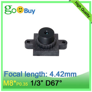 M8*P0.35 Focal Length 4.42mm Facial Recognition Lens 67 Degree for 1/3&quot; Sensor <strong>JX</strong>-F37 Mini CCTV <strong>Camera</strong> Face Identification Lens - Product Image 2