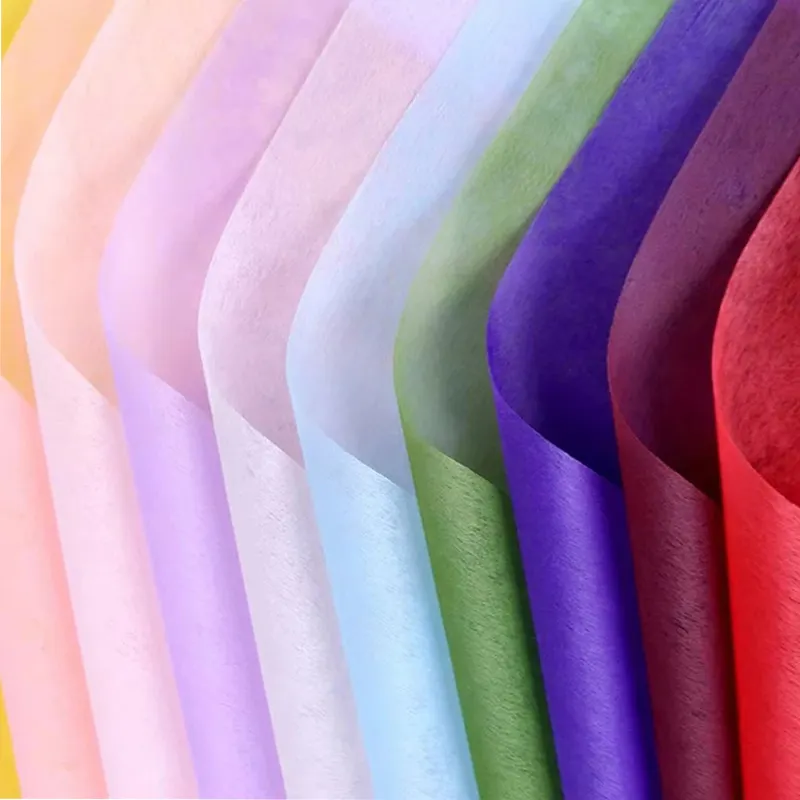 Переработанная пользовательская индивидуальная Цветочная оберточная салфетка 17 г для упаковки футболок одежды с логотипом компании