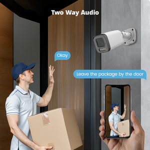 Veezoom 5MP hoạt động răn đe an ninh Hệ thống <span class=keywords><strong>camera</strong></span> 4 cái PoE Bullet Mạng CCTV máy ảnh 8CH POE NVR cho 24-7 ghi âm - Product Image 4