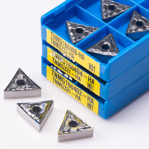 Commercio all'ingrosso della fabbrica economia TNMG 1604 carburo di tungsteno inserti di tornitura per rame e alluminio CNC taglio inserti utensili - Product Image 3