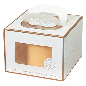 食品级甜包装盒2 4 6孔迷你圆点纸杯蛋糕盒，带插入物 - Product Image 1