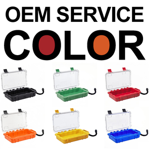 19x12x5cm rõ ràng Nắp ABS ngoài trời kín IP67 đánh giá chiến thuật EDC kích thước nhỏ không thấm nước Survival Flash Hộp ánh sáng thuốc lá trường hợp - Product Image 3