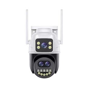 9MP ICSEE กลางแจ้ง 10X ซูมออปติคอลการตรวจสอบกล้องวงจรปิด WIFI PTZ สามเลนส์สามหน้าจอกล้องรักษาความปลอดภัยเครือข่าย - Product Image 1