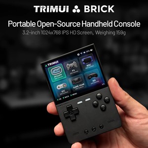 Trimui Retro Console di gioco portatile 3.2 pollici IPS schermo portatile con il Design in mattoni supporta FC GBC MD giochi NEOGEO - Product Image 6