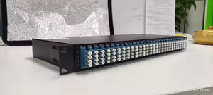 80CH 100GHz DWDM Mux Demuxモジュール1UラックマウントC21-C60 1310nm & モニターポート3.5dB IL LCデュアルファイバー80ch Dwdm - Product Image 4
