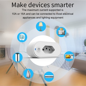 Enchufe inteligente Brasil enchufe estándar Ewelink temporizador medición enchufe fácil Micro conexión aplicación remota Control de voz inteligente - Product Image 5