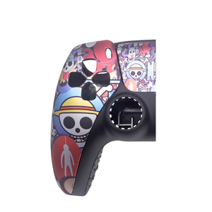 Düşük adedi serin tasarım PS5 ve PC süblimasyon kabuk durumda beyaz taban ön kabuk PS5 denetleyicisi için ön Faceplate Touchpad değiştirilir - Product Image 4