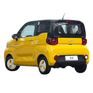 Çin yeni enerji araçlar saf 4 tekerlekli ikinci el araba yetişkin Chery <span class=keywords><strong>QQ</strong></span> Mini EV elektrikli araba